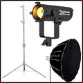 Aputure Light Storm LS 60x Bi-Color LED Video Light +Light Dome SE +2.8M Stand 