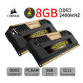 Corsair VENGEANCE Pro 16GB 2x 8GB DDR3 2400MHz PC3-19200U Overclocking Gold DE