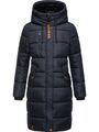 Marikoo Damen Winter Stepp Mantel Jacke Parka Kapuze gesteppt Yuikoo