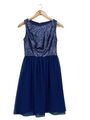 LAONA Pailettenkleid Damen Gr. DE 36 blau Elegant