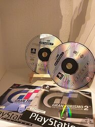 Sony Playstation 1 PS1 Spiel PSOne PSX - Gran Turismo NUR CDs+Anleitungen