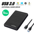 Extern Festplatte 2TB 1TB 500GB USB 3.0 5Gbit/s Highspeed Datenübertragung Drive