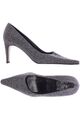 Alba Moda Pumps Damen High Heels Stiletto Peep Toes Gr. EU 38 Grau #k0a67w9