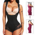 Damen Shapewear Taillenformer Bauchweg figurformend Miederbody Korsett Shaper DE