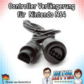 Controller Verlängerung für N64 - 1,8m Kabel Nintendo 64 Verlängerungskabel