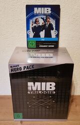 MEN IN BLACK / Ultimate Hero Pack / BluRay Trilogy + Figur / + International