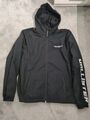 hollister jacke  Schwarz  Herbst/ Winter (  Neu) !! Innen Fleece Gr. L  Np 69 Eu