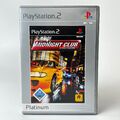 Playstation 2 - Midnight Club - CIB - vollständig - Zustand gut - getestet