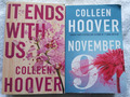 2 x Colleen Hoover Taschenbücher It Ends With Us & 9. November