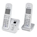 Panasonic KX-TG6822GB Duo DECT Schnurlostelefon perl-silber NEU