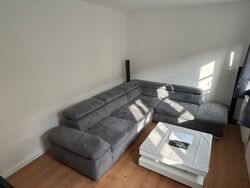 Designer-Sofa mit verstellbaren Rückenlehnen