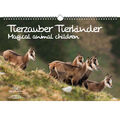 Tierkinderzauber Immerwährender Kalender DIN A3 Tierbabys und Tierkinder - Seele