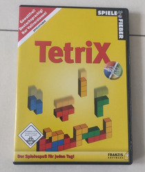 TetriX Spielefieber PC Spiel PC game 2005 Spielesammlung 10 + 40 Vollversionen