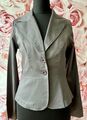 BLAZER DAMEN JACKE BUSINESS DAMENBLAZER KURZ SAKKO STRETCH ÜBERGANGSJACKE NEU