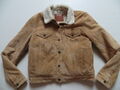 Levi's Jacke Lederjacke Gr. M warm Teddy Fell gefüttert Echt-Leder Winterjacke !