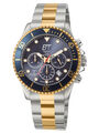 ETT ECO TECH TIME Funk-Solar Herren-Chronograph Watersports Bicolor Chrono EGS-1