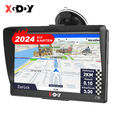 XGODY 7'' GPS Navigation Navi Navigationsgerät für PKW LKW Bus DE EU Karten 2024