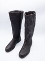 Hush Puppies Damen Langschaftstiefel Stiefel Leder braun Gr. 38,5 EU Art.3173-50