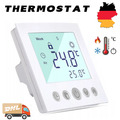 Raumthermostat digital Raumtemperaturregler LCD Raumregler 230 V Fußbodenheizung