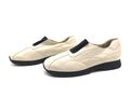 Semler Damen Halbschuhe Gr. 41 Freizeitschuhe Slip On Slipper Komfortschuh Beige