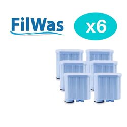 6 x FilWas Wasserfilter kompatibel mit Philips 4300 Series  EP4346/70