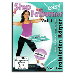 Fitness DVD - Easy Step Aerobic Fatburner Vol.1 - Für Steppbrett Stepper - Neu