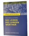 Die Leiden des jungen Werther. Textanalyse und Interpretation | Goethe | Buch