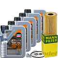 MANN ÖLFILTER + LIQUI MOLY 0W30 passend für VW GOLF 5+6 PASSAT B6+B7 1.6-2.0 TDI