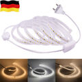 LED Strip dimmbar AN/AUS Lichtleiste Lichtband Licht Schlauch Streifen 220V 230V