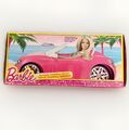 Barbie Glam Cabrio 2-Sitzer Fahrzeug, rosa Auto neu in Box nicht mehr im Handel erhältlich BDF38 Neu in OVP