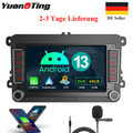 7" Für VW GOLF MK5 MK6 Wireless Carplay Android 13 Autoradio GPS NAVI DAB+FM 64G