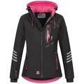 Arctic Seven Damen Softshell Funktions Outdoor Regen Jacke Sport Kapuze AS186