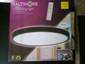 Baltimore LED-Deckenleuchte Drehbar Weiß 29x 6 cm mit Fernbedienung 1800 Lumen