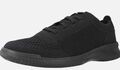 Clarks Donaway Knit Herren Schwarz Textil Turnschuhe Schuh Uk Größe 9 G EU 43.