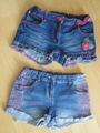 2 Paar Jeans - Shorts Bermudas - Gr 146 / 152 verst. Bund von pepperts