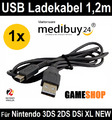 Ladekabel Nintendo 3DS XL 3DS 2DS NDSi DSi XL USB Kabel Stromkabel Netzteil Neu✅