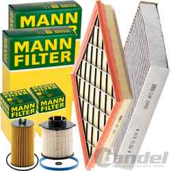 MANN FILTER INSPEKTIONSPAKET passend für 1.6 CDTI OPEL ASTRA J ZAFIRA TOURER C