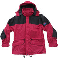 BIG PACK OUTDOOR Winddicht JACKE Gr. S/M 48-50 Bordeaux Herren KLIMA BEKLEIDUNG-