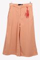 Love Moschino Damen Hose Gr. 38 (IT 44) Orange Stoffhose Pants