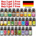 10ml Ätherische Öle Duftöle Natürlich Aromatherapie Duftöl Lavendelöl,Roseöl