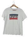 LEVI’S T-Shirt Damen Gr. DE 42 weiß schlichter Stil