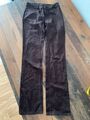 Zara Damen-Hose Gr 38 Jeans Braun