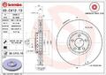 BREMBO 09.C412.13 Bremsscheibe Vorne, Vorne Links für BMW X5 (E70) X5 (F15, F85)