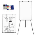 60 x 90cm Flipchart Whiteboard mit Stativ Höhenverstellbar Magnetisches Zubehör