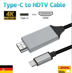 Typ C zu HDTV USB 3.1 30Hz 4K  compatibles Adapter Kabel für MacBook PC Monitor