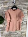 Oliver Bonas Damen Gr. 12 Rosa Viskose Top Bluse 