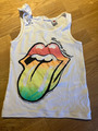 H&M Tank Top Achsel Shirt Gr. 110 116  Rolling Stones