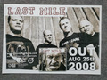 Last Mile Plakat Poster sxe hc punk