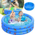 Kinder Planschbecken, Kinderpool Babypool Aufblasbares Schwimmbad Schwimmbecken