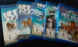 Ice Age 1-5 -- 5 Einzel Blu-rays im SET -- Teil 1 noch NEU OVP